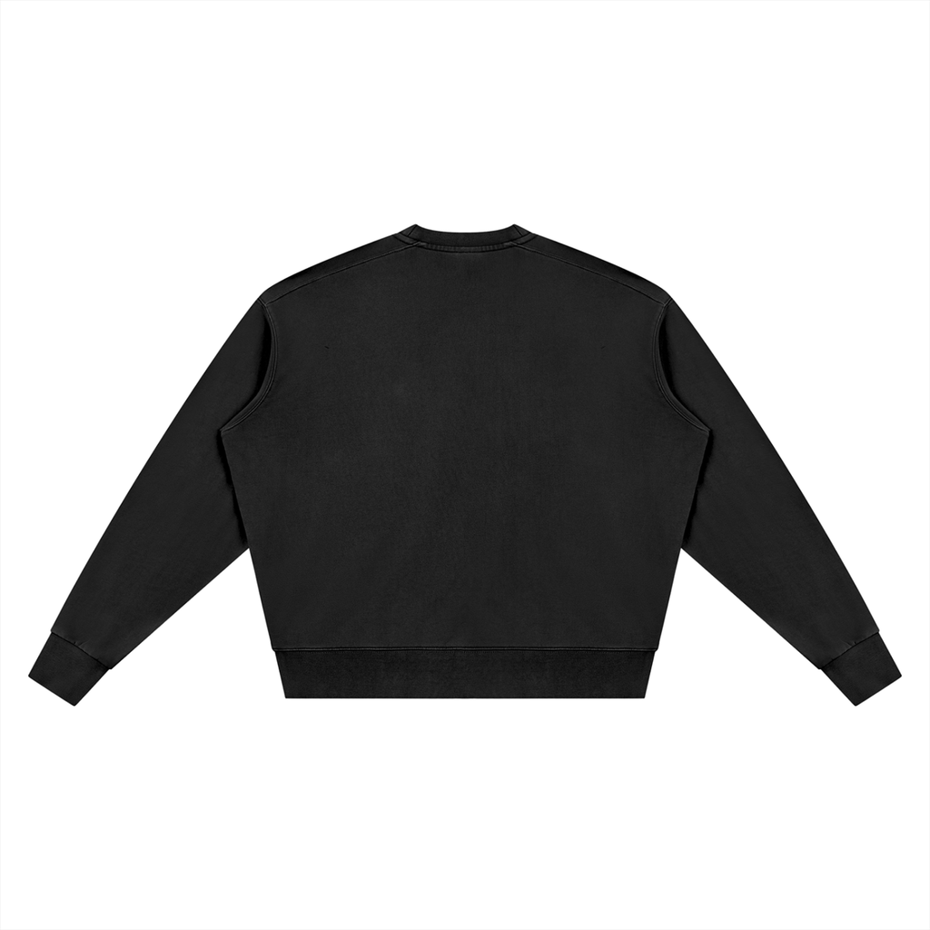 The Code Crewneck — Onyx / Bone