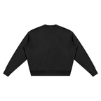 The Code Crewneck — Onyx / Bone
