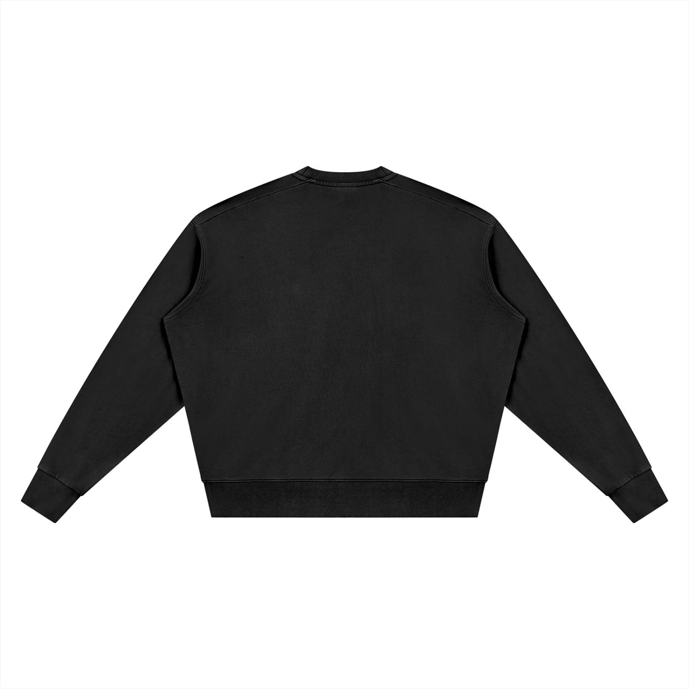 The Code Crewneck — Onyx / Bone